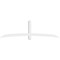 Ekena Millwork Bellingham Architectural Grade PVC Gable Bracket, 96"W x 28"H x 4"D x 4"F, 7/12 Pitch GBP096X28X0404BEL00 - alternate 3